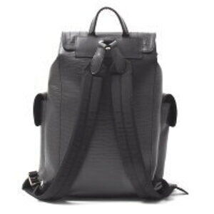 Louis Vuitton Noir Christopher Leather Epi Black Backpack